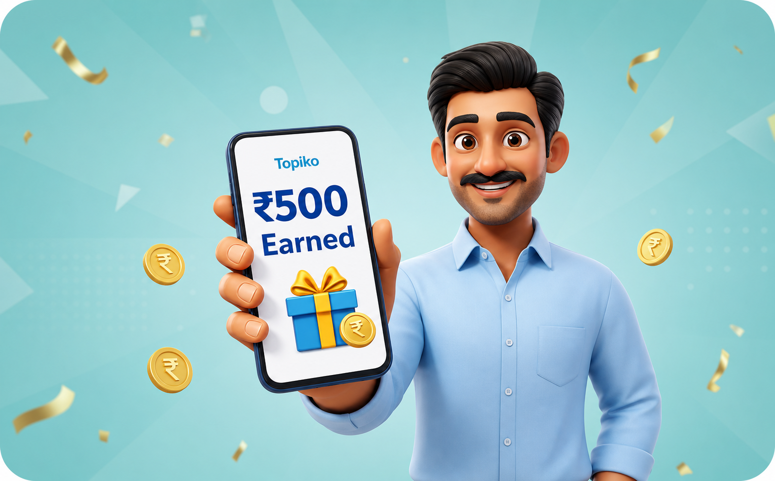 Topiko referral reward illustration